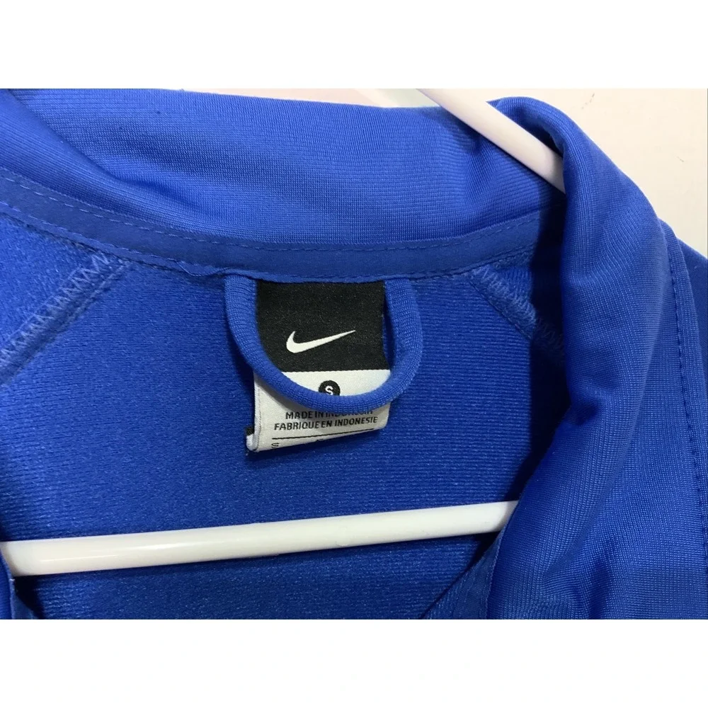 Nike Women's Zip Front Jacket Activewear Blue Size Small